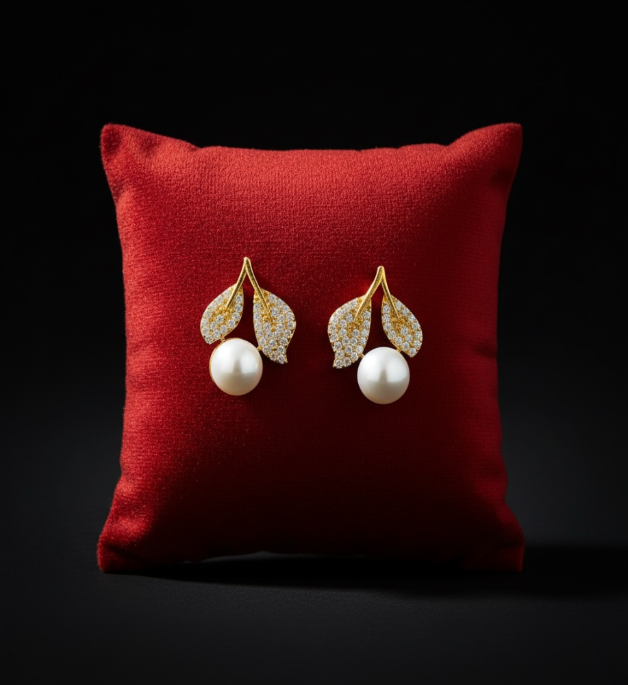 Chain pendant set with earrings (18 inch)