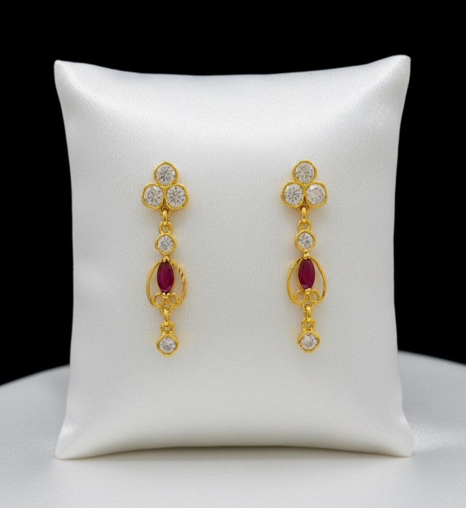 Assamese jewellery(Ruby pink)