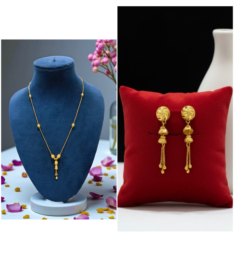 Chain with earrings