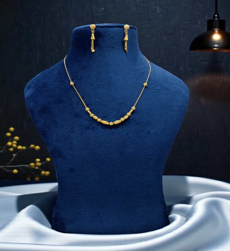 Chain with earrings (16 inch)