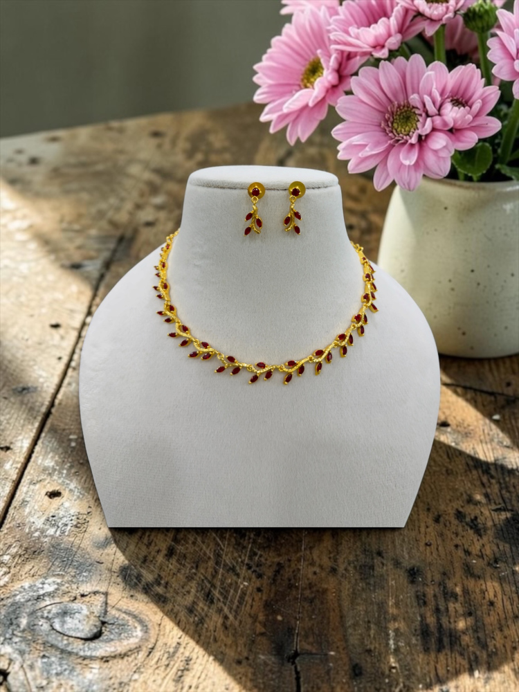 Assamese Jewellery(Red)