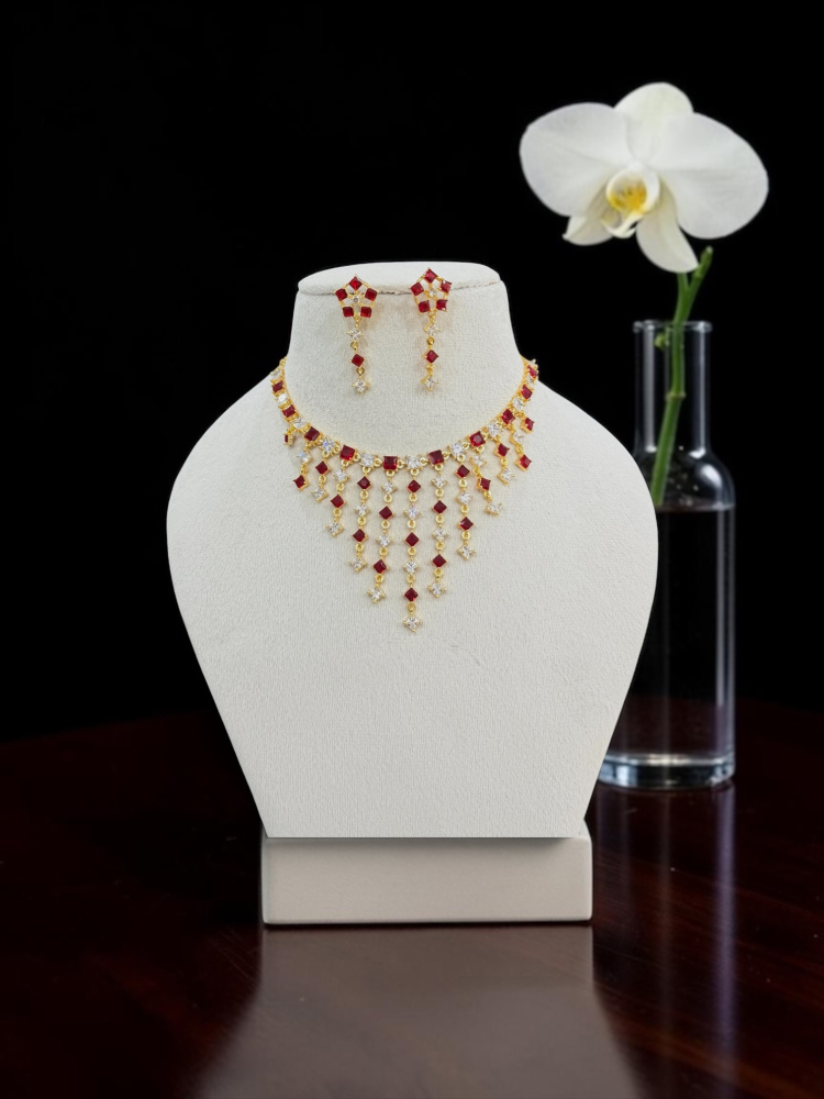 Assamese Jewellery (Red White)