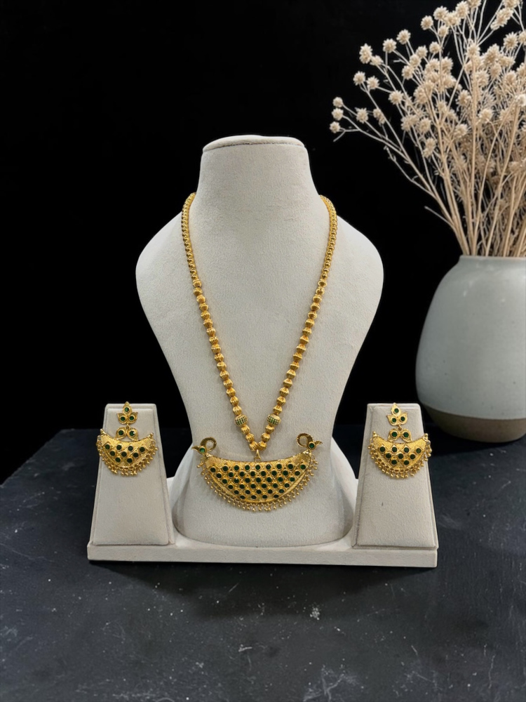 Assamese Jewellery( Green)